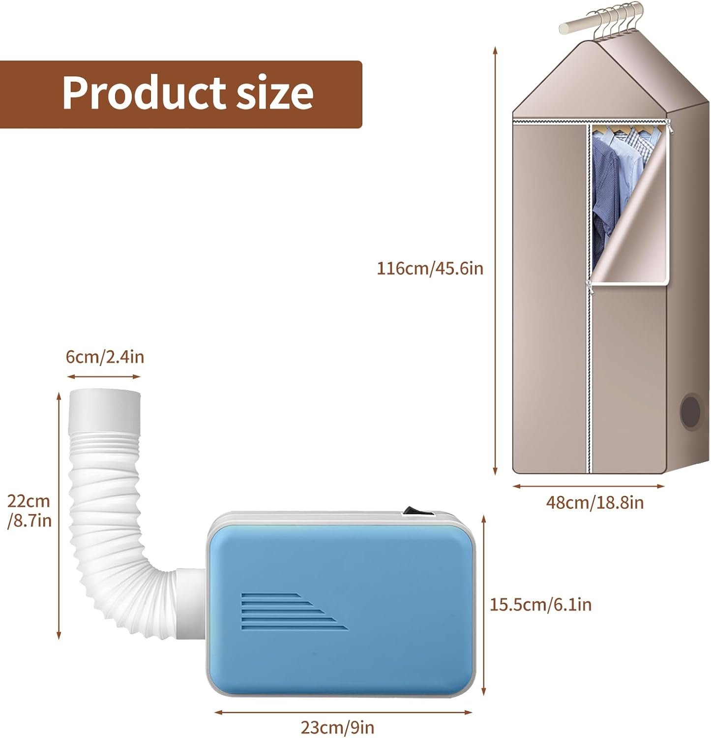 stendino ad aria calda